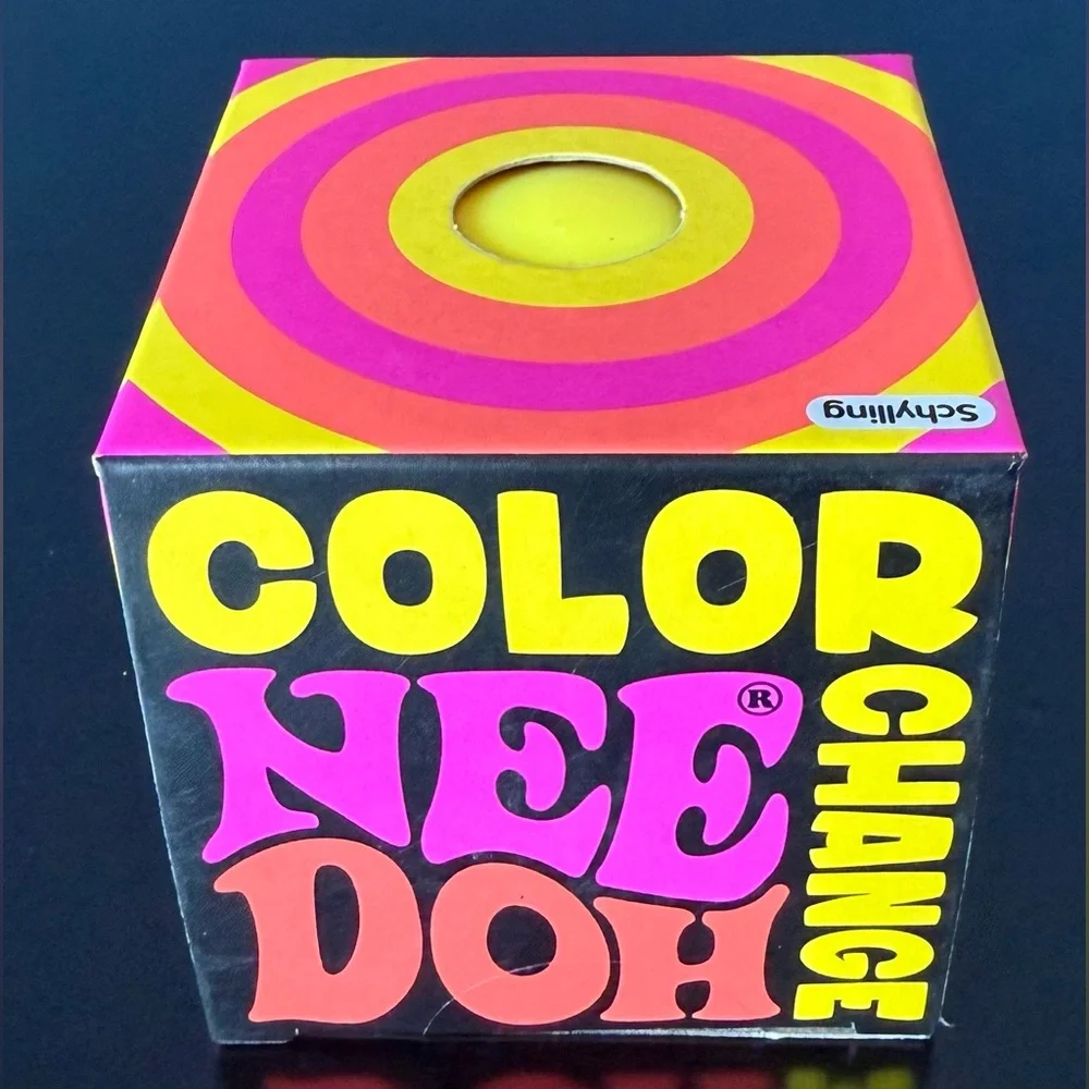 NEW… NeeDoh Color Change Ball Sensory Stress Relief- Yellow - Picture 3 of 4